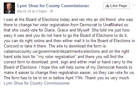 Lynn Shue - Come flip parties - facebook