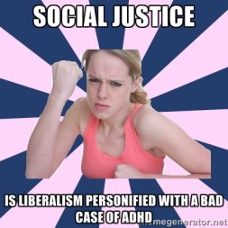 Social Justice Sally Liberalism ADHD