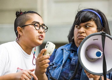 Loan Tran - Durham Statue Protest 081417 Eva Panjwani