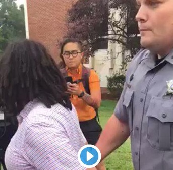 Loan Tran - Takiyah Thompson - Arrested - Durham Statue