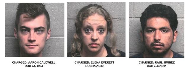 Caldwell Everett Jiminez - Durham Statue - Vandals - Durham Arrests