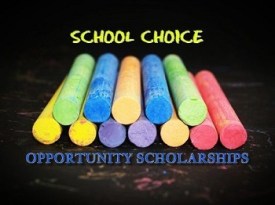 Chalk - School Choice- OPPORTUNITY SCHOLARSHIP PROGRAM TRUTHS