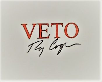Roy Cooper - Veto Stamp AL1