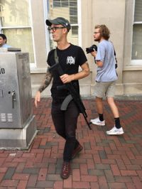 Armed Protesters - Protesters with Gun - Twitter Jason Debruyn sm