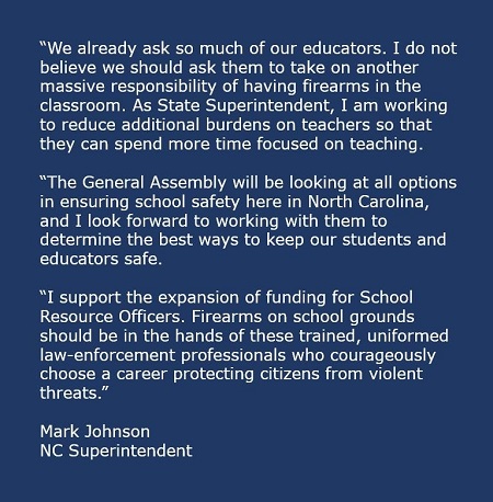 Johnson Statement Small - arming teachers 2a