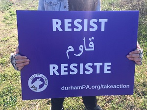 030417 Resist Yard Sign - Durham Peoples Alliance - Facebool