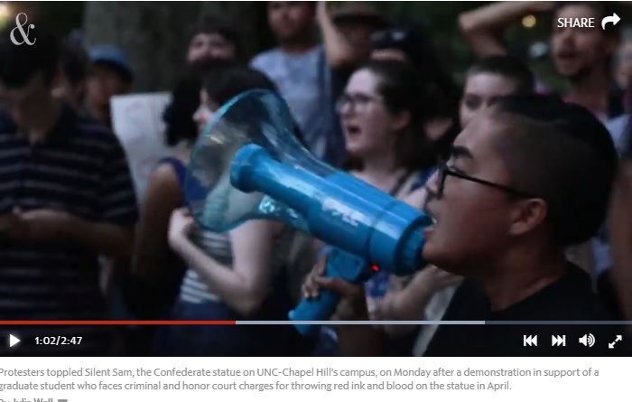 082018 Silent Sam - N&O - Loan Tran