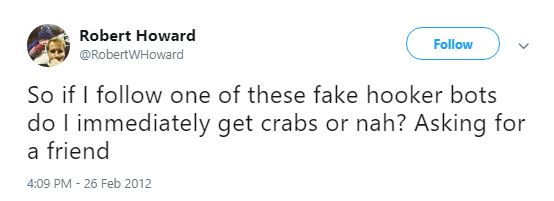 022012 Robert Howard Hookers and Crabs - NC DEMS