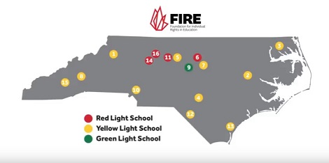 Fire Map of NC - Free Speech