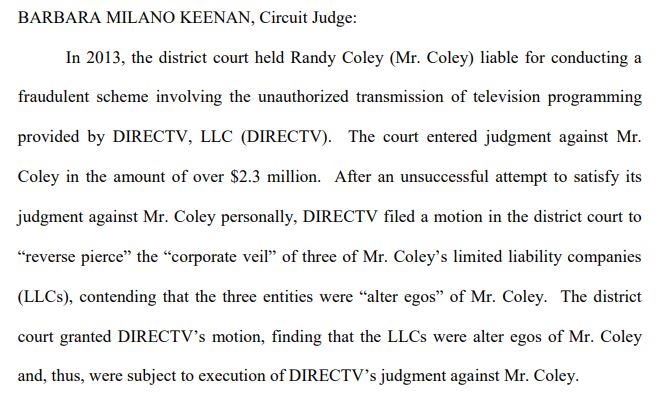 Circuit Judge Coley ruling 2013