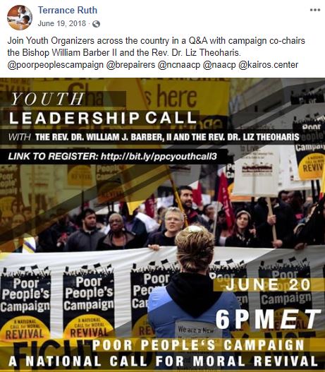 06-19-18 Terrance Ruth - FB - Moral Revival - Barber