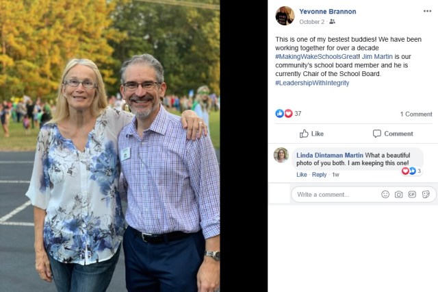 Yevonne Brannon, Jim Martin